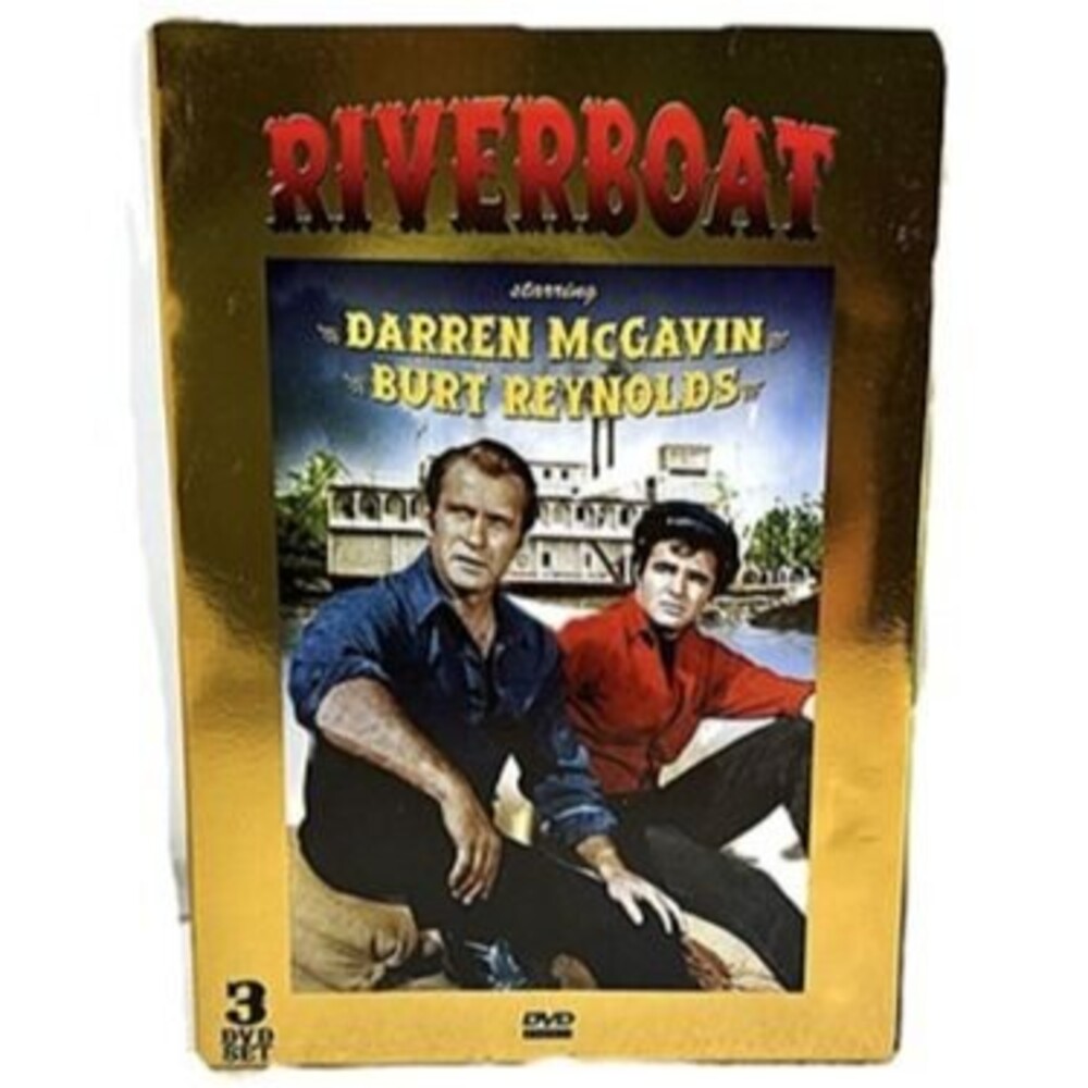 Riverboat – Starring Darren McGavin & Burt Reynolds (3 DVD Set)